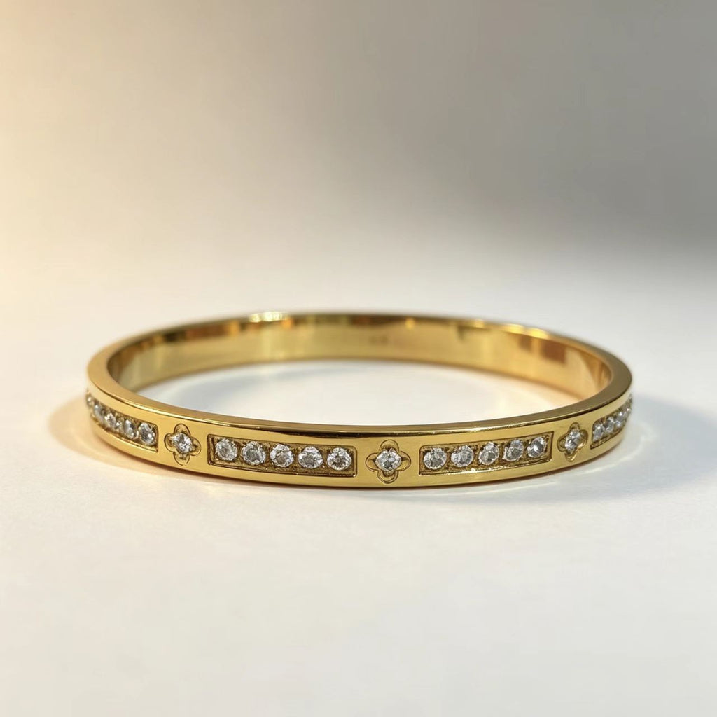 Light-luxury Diamond-studded Bracelet for Women