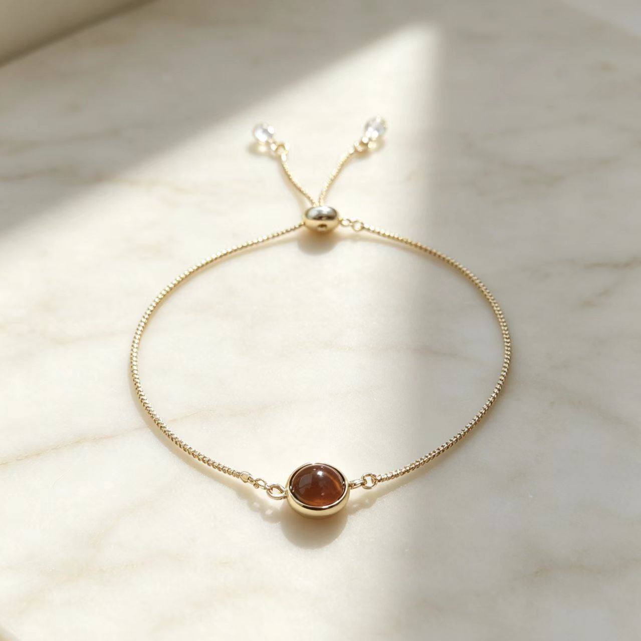 Womens Geometric Natural Stone Bracelet - Unique Style