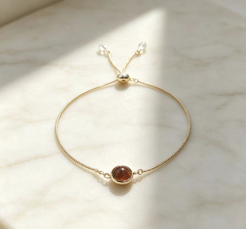 Womens Geometric Natural Stone Bracelet - Unique Style