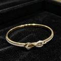 Fashion Titanium Steel Bowknot Bracelet for Women