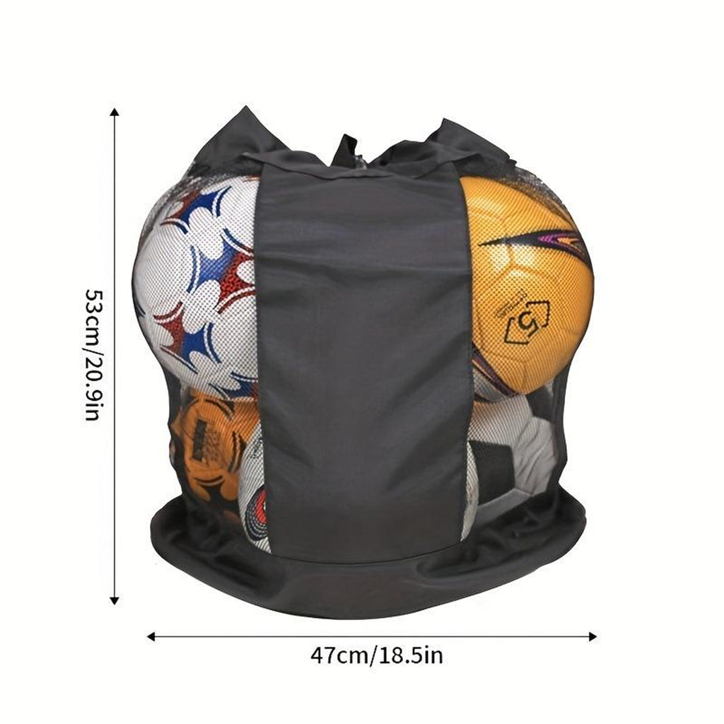 Large-capacity Breathable Mesh Drawstring Backpack for Sports