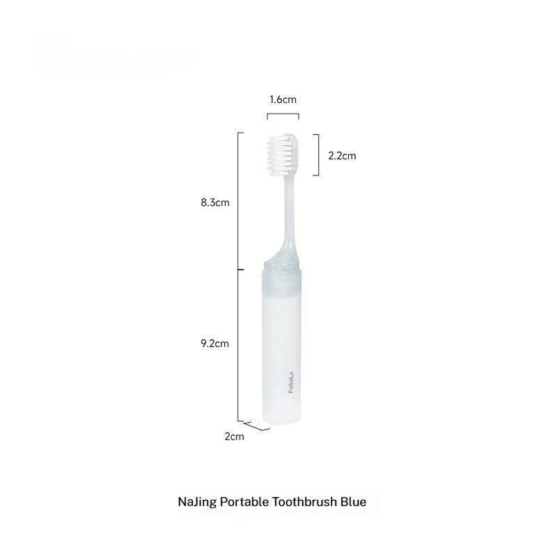 Travel Toiletry Soft-bristle Dust-proof Toothbrush