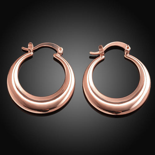 Fashionable Exaggerated Hoop Clip On Earrings for Trendsetters