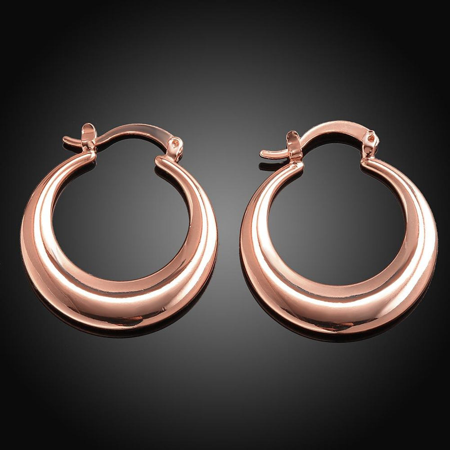 Fashionable Exaggerated Hoop Clip On Earrings for Trendsetters