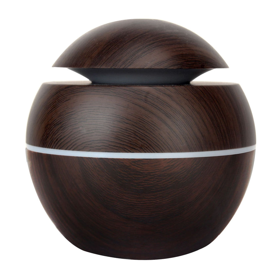 Colorful Transparent Mute Wood Grain Humidifier for Home Office