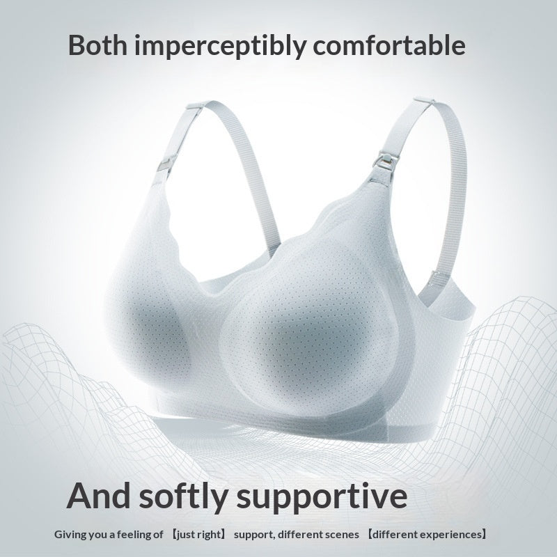 Push-up Wireless Nursing Bra for Comfort and Style
