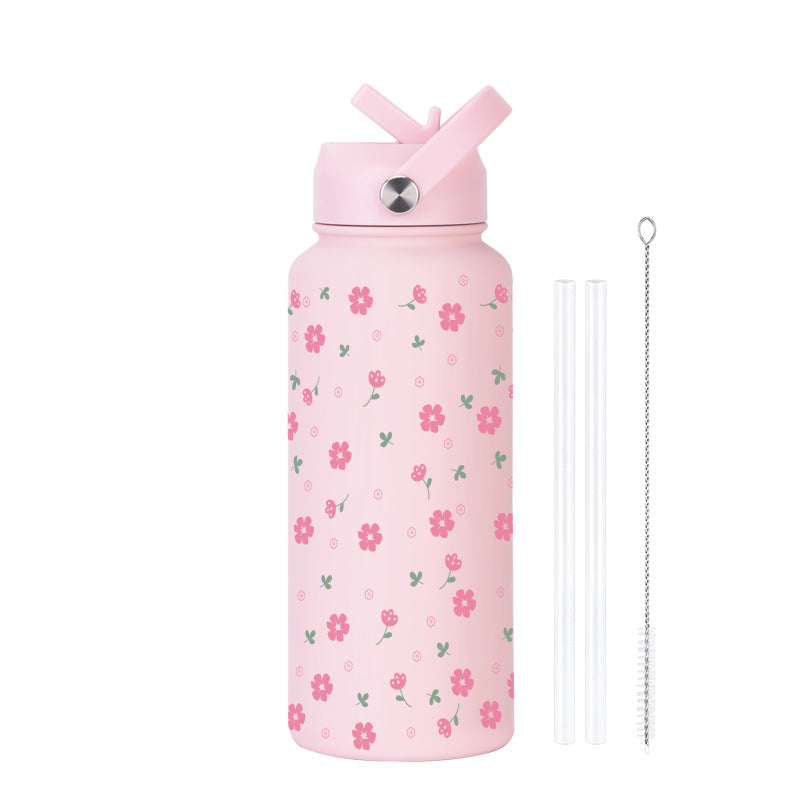 Fashionable Large-capacity Printed Wide-mouth Mug