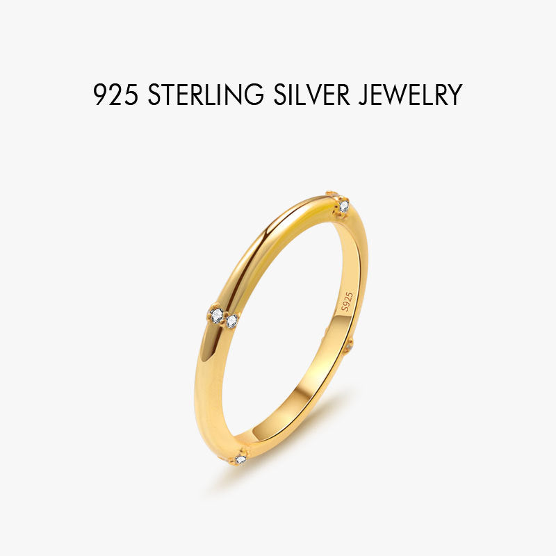 Stacked European and American-style Rings for Women