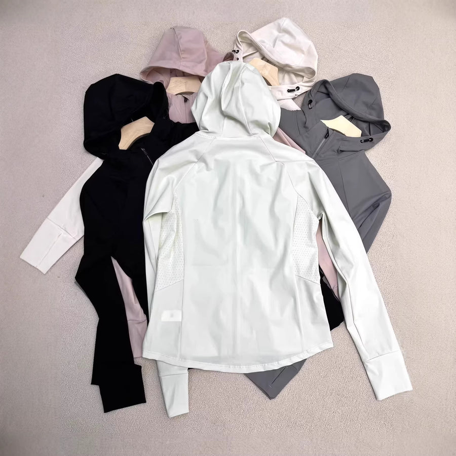 Womens UV-Protective Sun-Resistant Hooded Jacket
