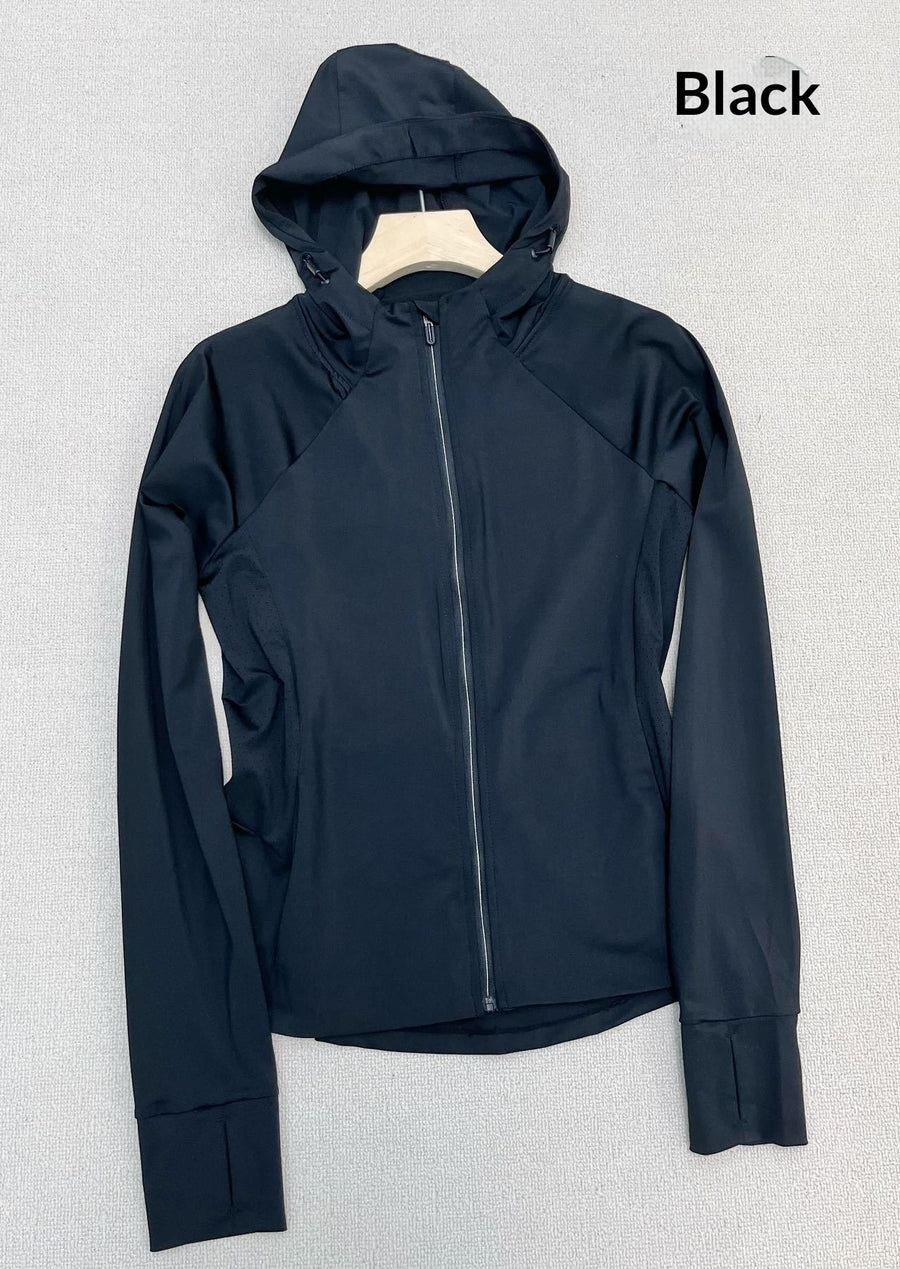 Womens UV-Protective Sun-Resistant Hooded Jacket