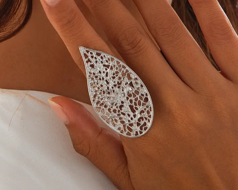 Irregular French-style Personalized Womens Midi Ring