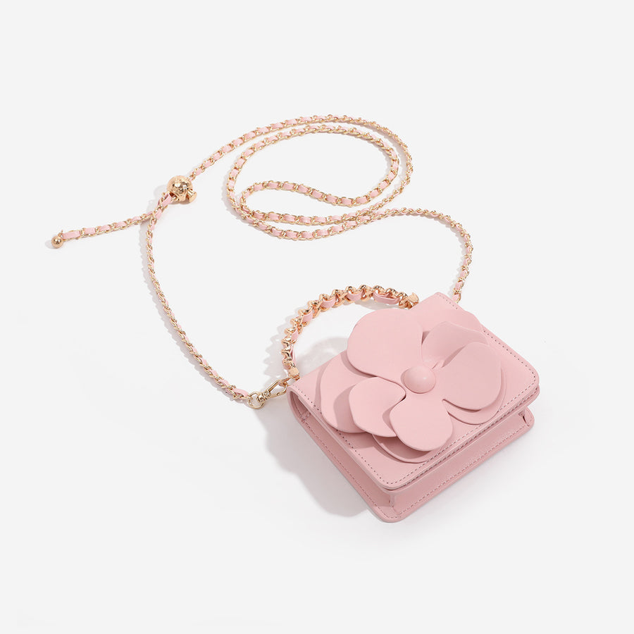 Floral Sweet Mini Square Bag for Women - Trendy Clutch