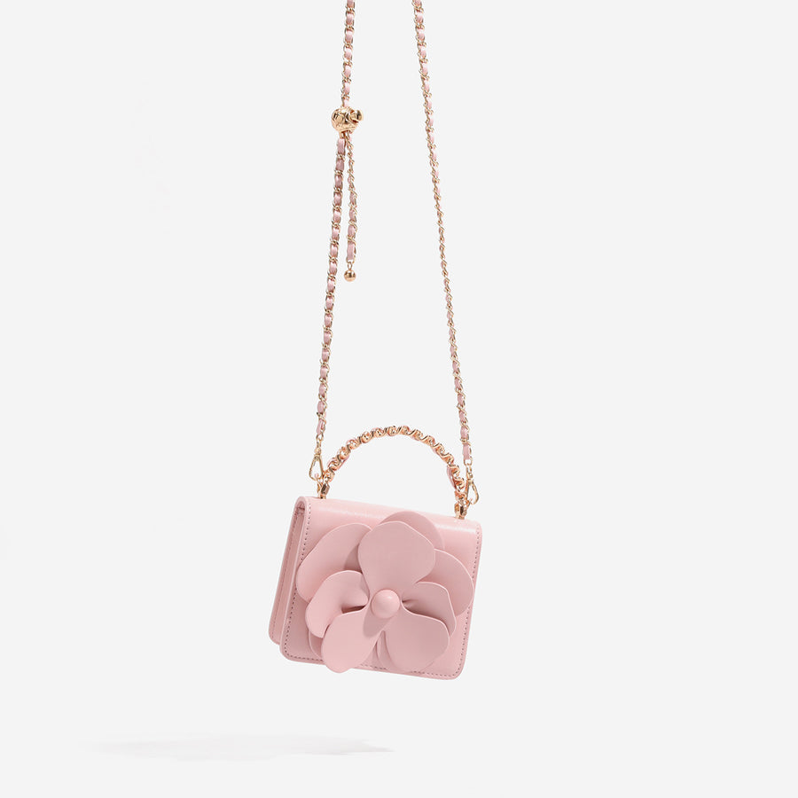 Floral Sweet Mini Square Bag for Women - Trendy Clutch