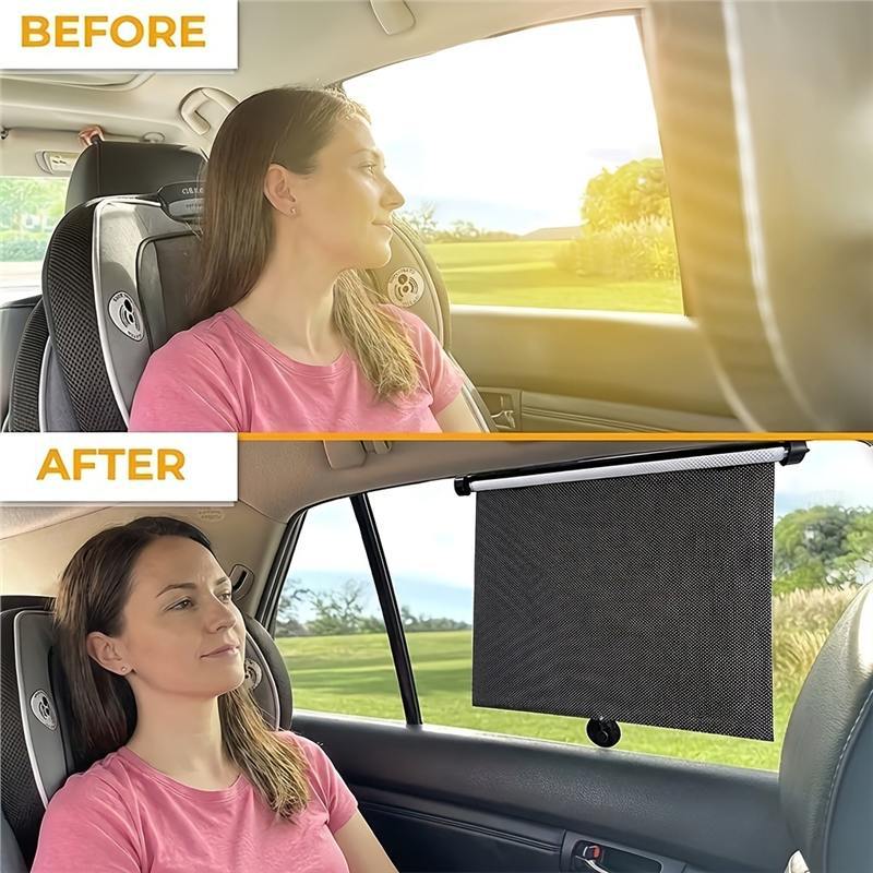 Roll-up Sunshade for Car Windows - Ultimate UV Protection