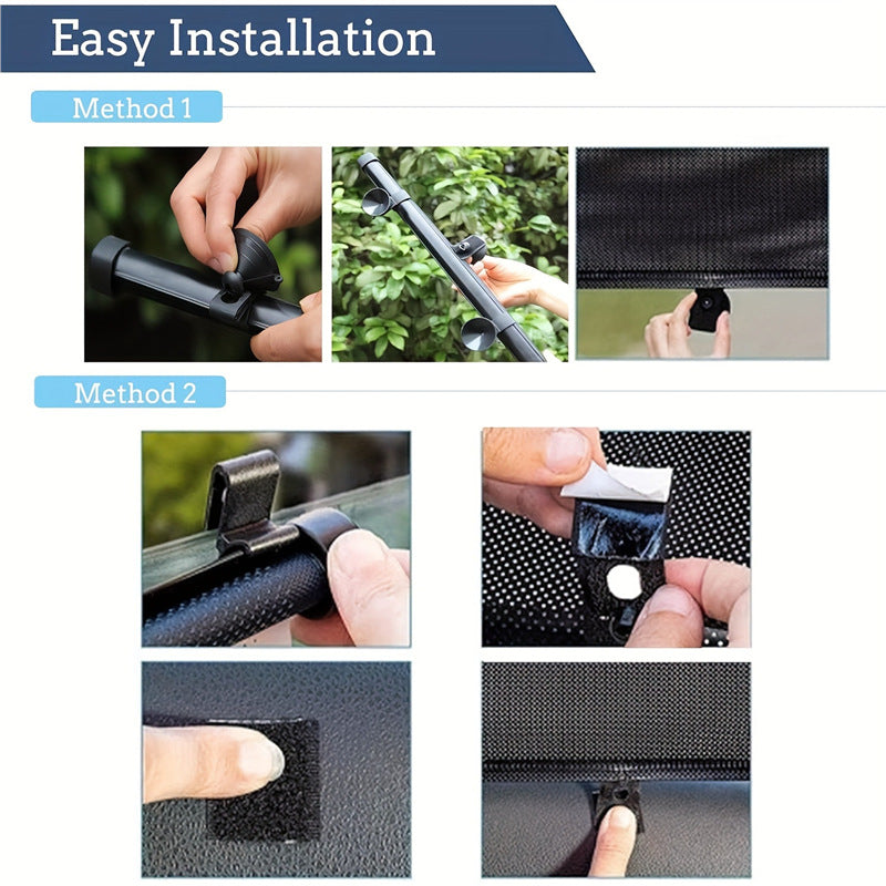 Roll-up Sunshade for Car Windows - Ultimate UV Protection