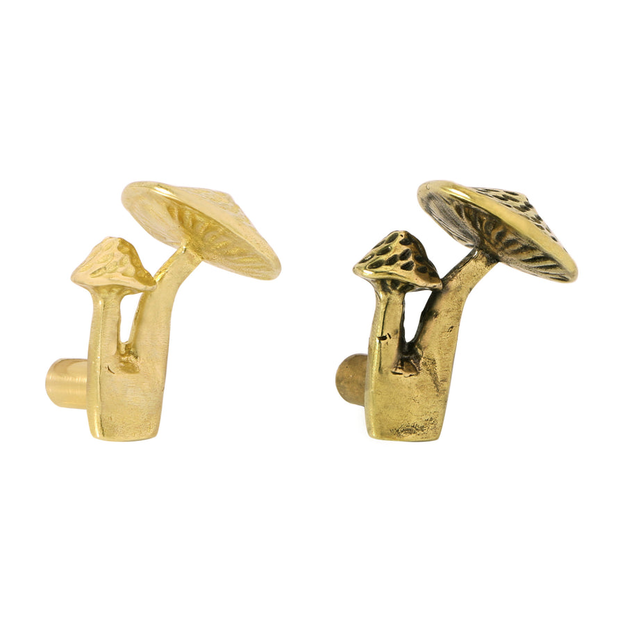 Bronze Mushroom-Shaped Door Handle for Stylish Drawer Organizer