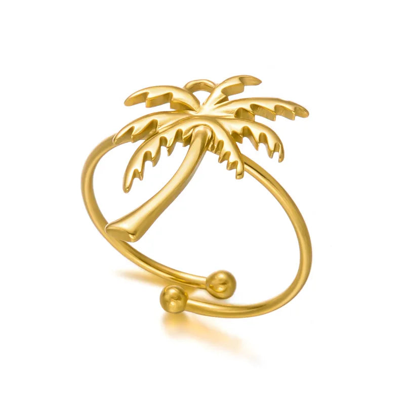 Conch Ring for Women in Marine Style - 316L Stainless Steel