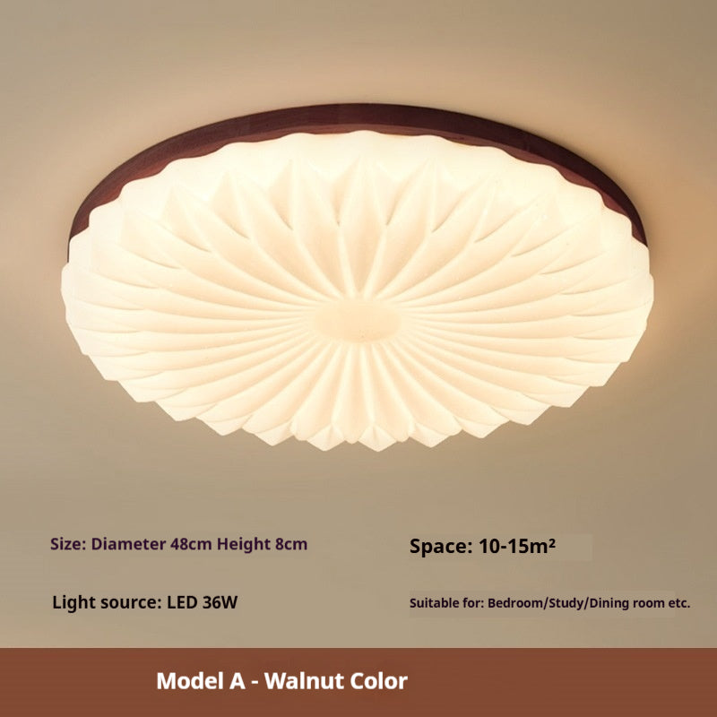 Chinese Style High CRI Wooden Ceiling Light for Bedrooms