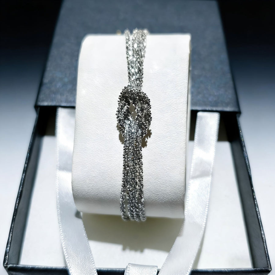New-style Layered Copper Hand-knotted Bracelet for Elegance
