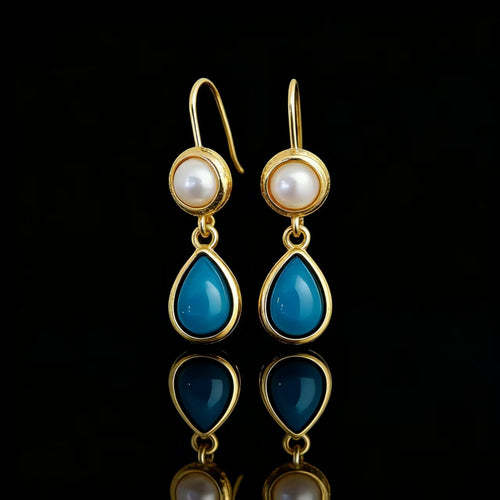 Simple and Versatile Water-Drop Earrings for Women