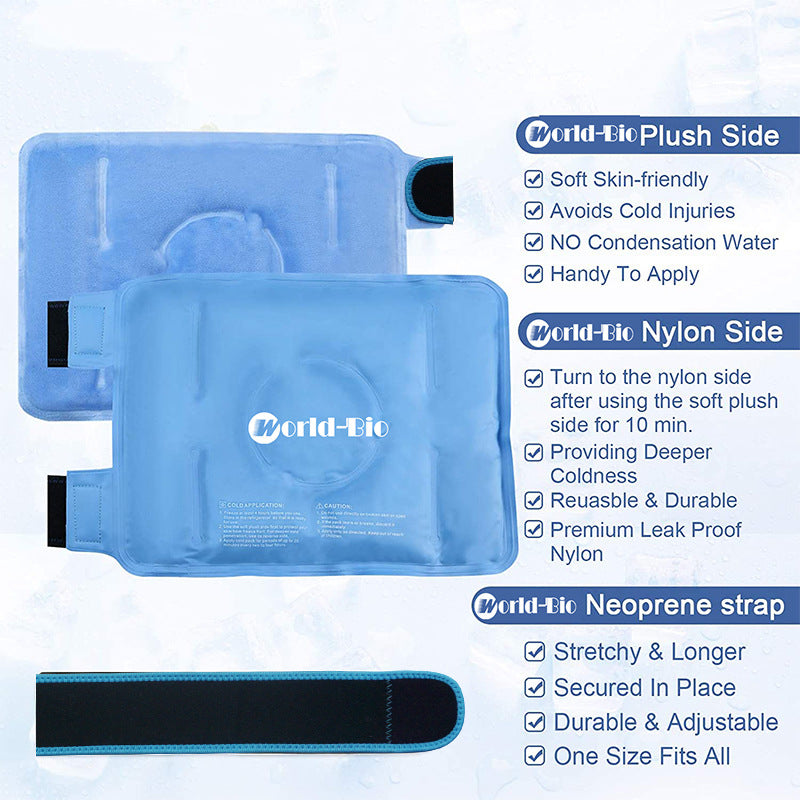 Non-Irritating Reusable Ice Pack for Home Office Comfort