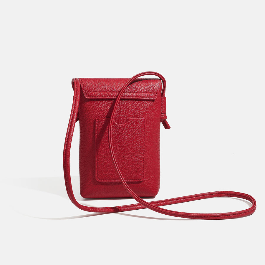 Womens Chic High-end Soft-leather Crossbody Shoulder Bag