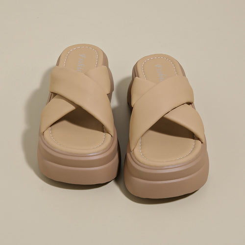 Thick Soled Slippers for Women - Perfect for Summer Outings