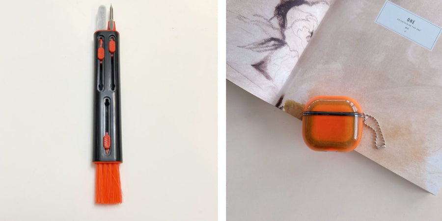 New Screen Cleaner Kit with Detangling Brush and Earbuds Case