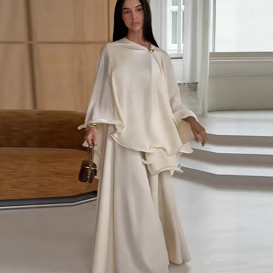 Womens French-style Light-luxury Two-piece Set