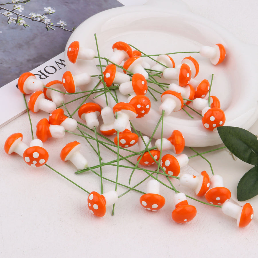 Colorful Mushroom Foam Ornament - Fun Home Office Accessories
