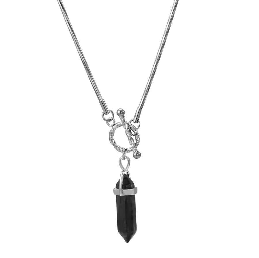 Design Sense Female Niche Jewelry Titanium Steel Necklace