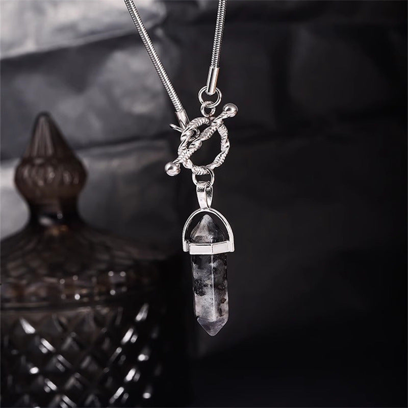 Design Sense Female Niche Jewelry Titanium Steel Necklace