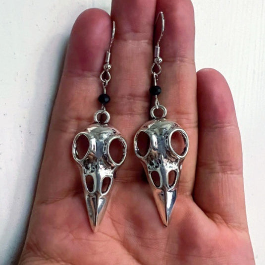 Bird-Head Gothic Jewelry Punk Earrings for Unique Style