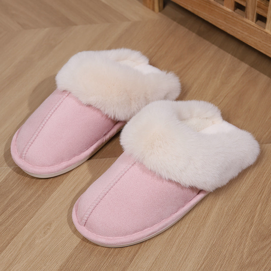 Cotton Slippers Thickened for Indoor Use in Autumn and Winter