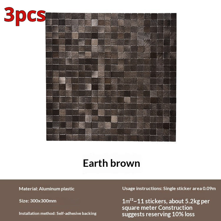Self-Adhesive Mosaic Tile Background Wall Panels