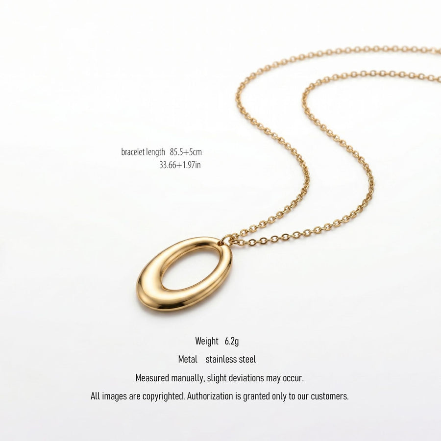 Womens Elegant Heart-Shaped Waterdrop Necklace - Stylish Jewelry