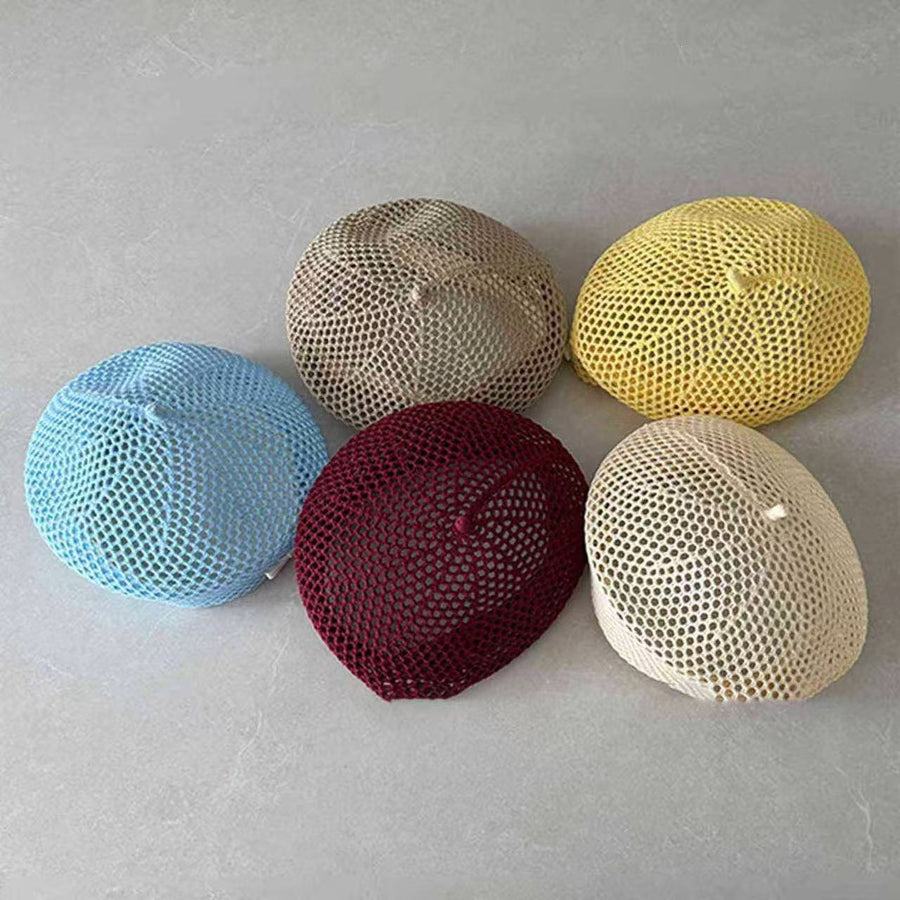 New Hollow-out Woven Beret for Women - Summer Style