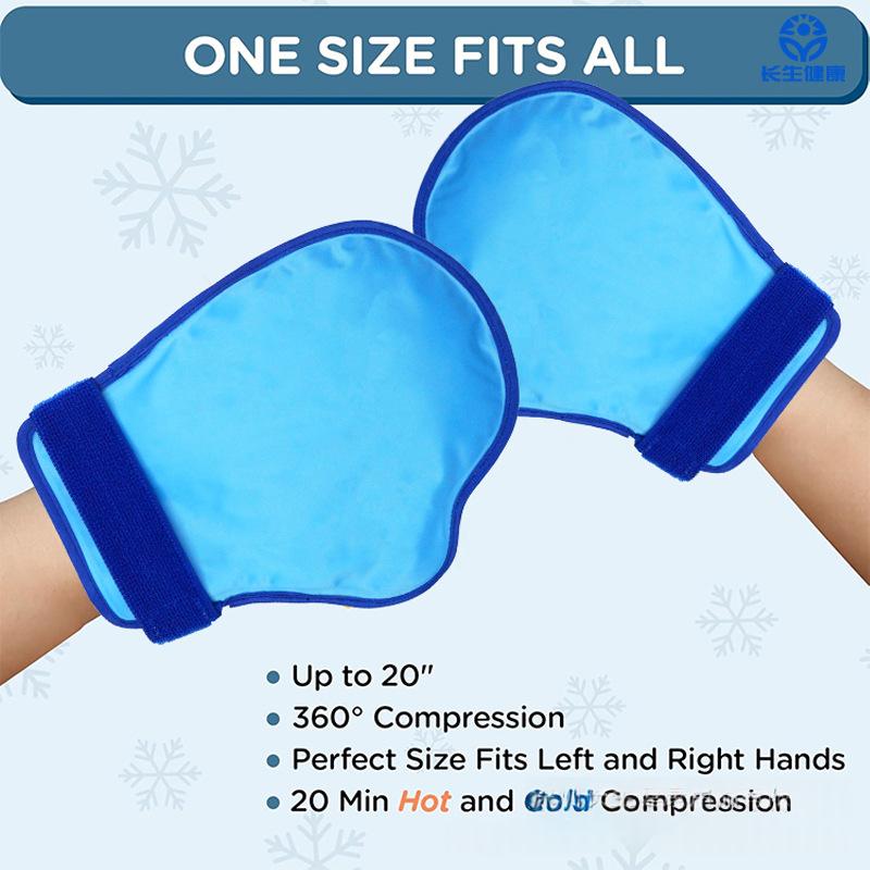 Reusable Ice Pack Gloves and Foot Covers for Comfort