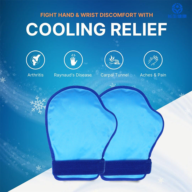 Reusable Ice Pack Gloves and Foot Covers for Comfort