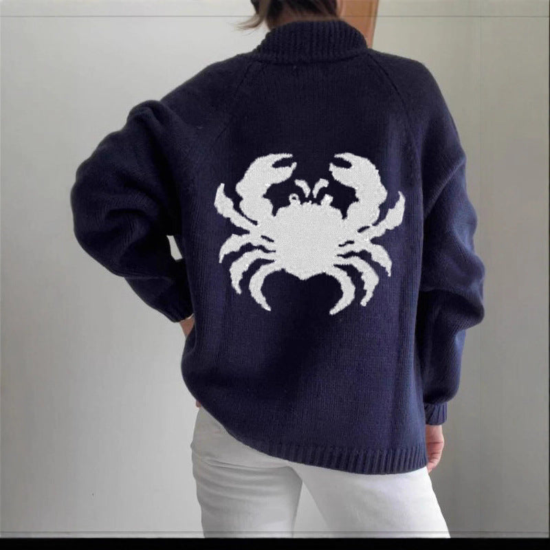 Womens Knitted Cardigan Blouse Sweater Coat - Cozy Style