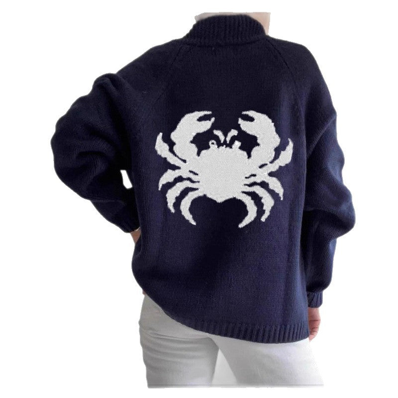 Womens Knitted Cardigan Blouse Sweater Coat - Cozy Style