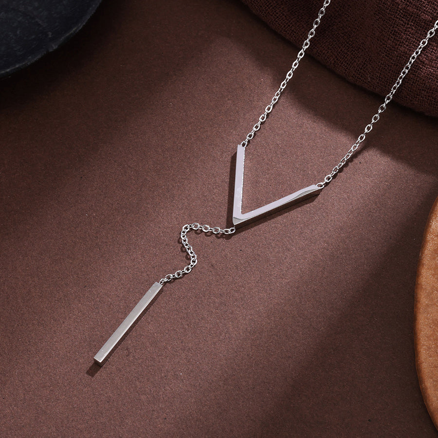 Versatile V-shaped Women's Necklace for Every Occasion