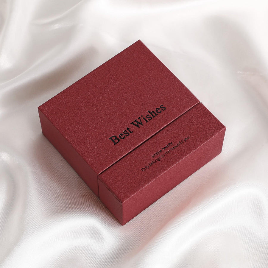 Elegant Ring Bracelet Necklace Gift Box for Home Office