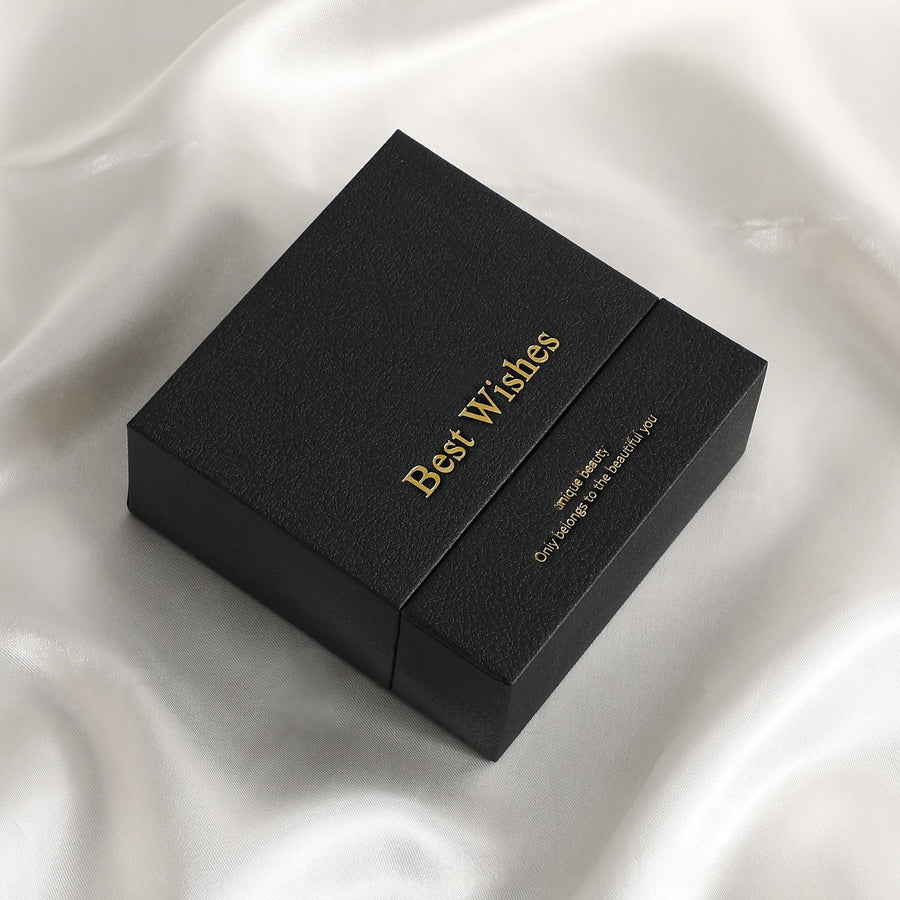 Elegant Ring Bracelet Necklace Gift Box for Home Office