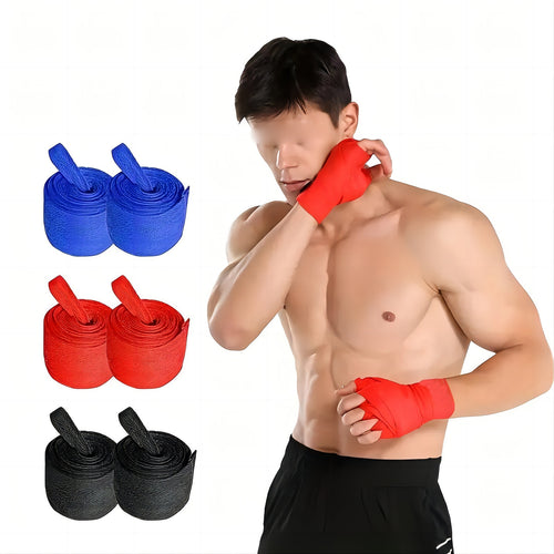 Professional Training Cotton Boxing Hand Wraps for Fitness