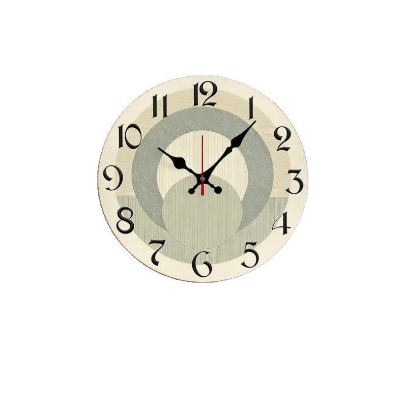 Cross-border Wooden Wall-mounted Clock for Home Office