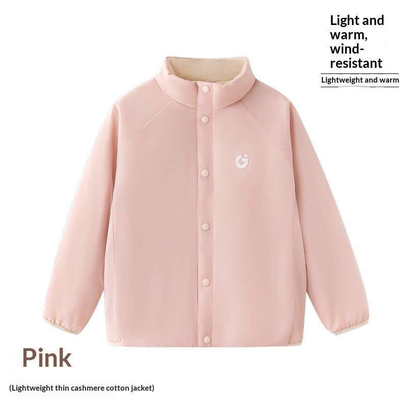 Lightweight Winter Cotton Coat for Girls - Stylish Trench Coat
