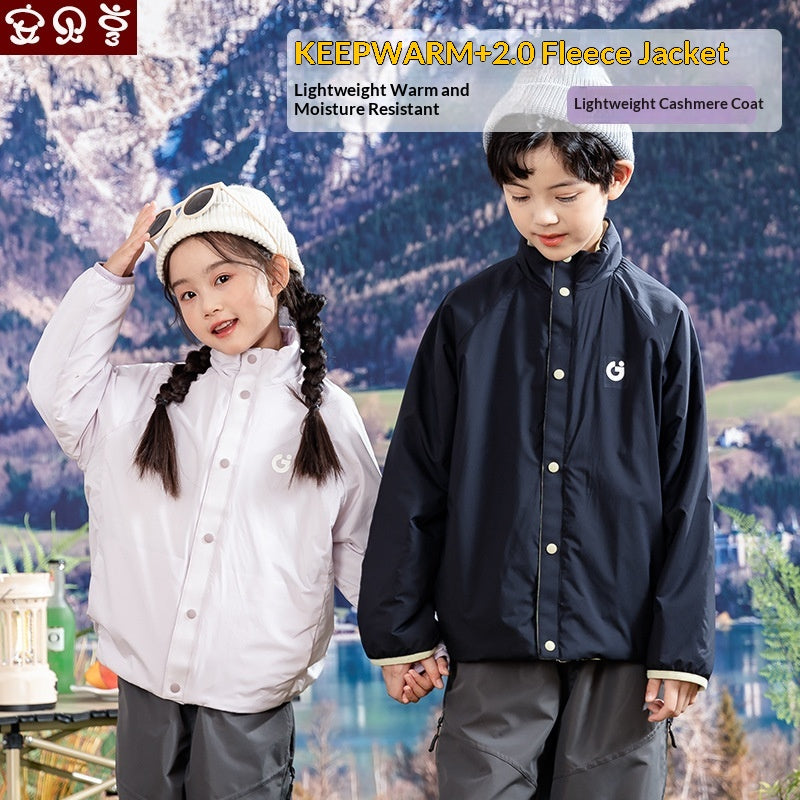 Lightweight Winter Cotton Coat for Girls - Stylish Trench Coat