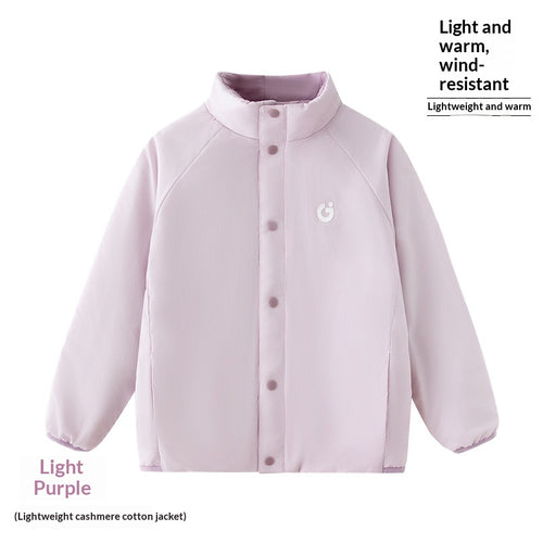 Lightweight Winter Cotton Coat for Girls - Stylish Trench Coat