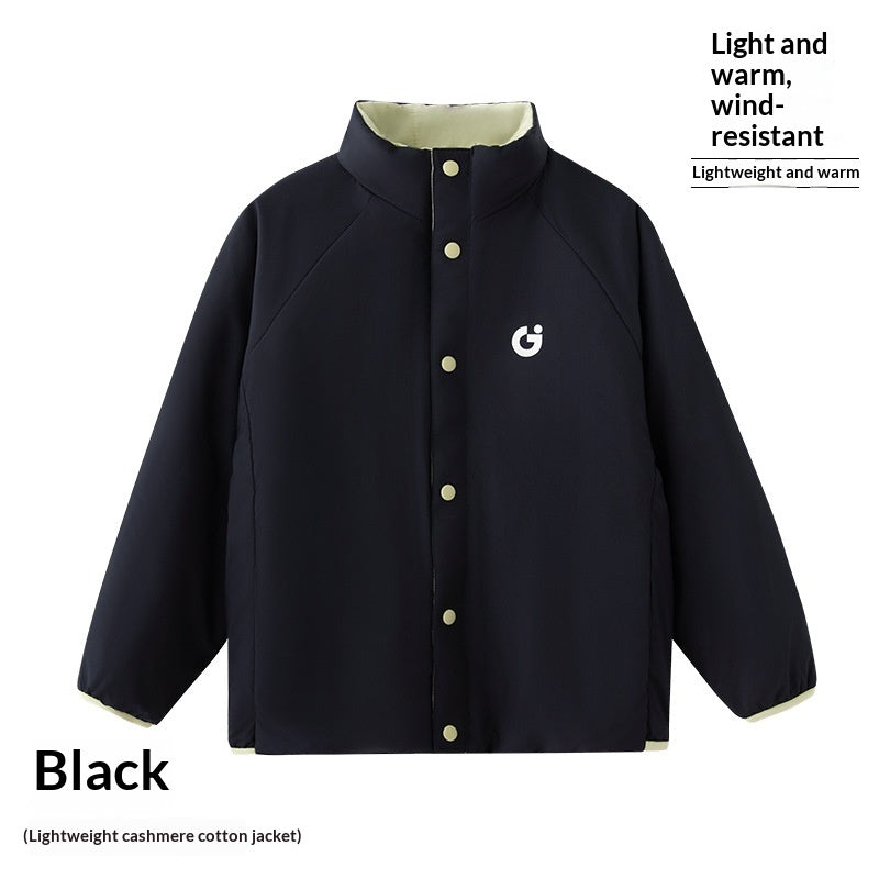 Lightweight Winter Cotton Coat for Girls - Stylish Trench Coat